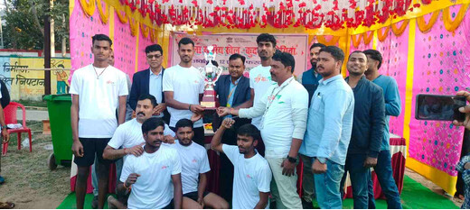 मेरा युवा भारत कार्यक्रम में युवाओं का जलवा, सूर्यगढ़ा क्लब बना वॉलीबॉल चैंपियन